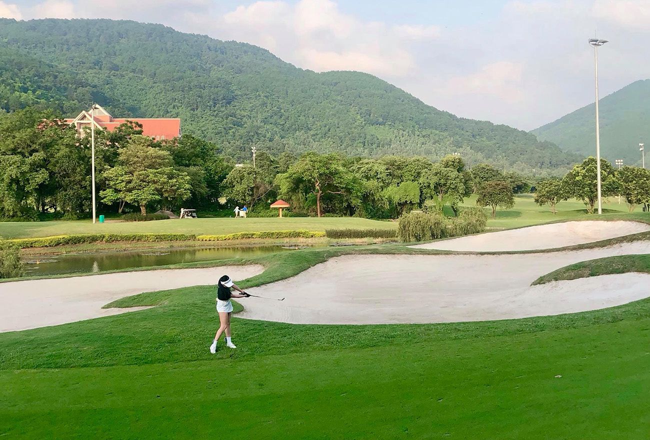 tam dao golf course hanoi 